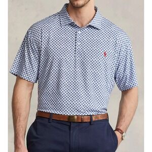 NWT MENS POLO RALPH LAUREN S/S POLO SHIRT~BLUE~XL‎ TALL